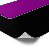 Aseksuele Pride Flag Poster (Hoek)