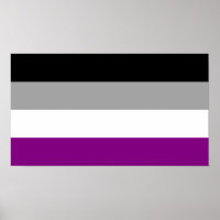 Aseksuele Pride Flag