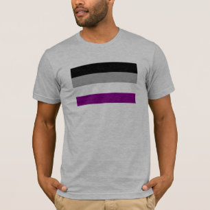 Aseksuele Pride Flag T-shirt