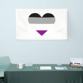 Aseksuele Pride Hart Spandoek (Beurs)
