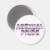 Aseksuele Pride Magneet (Voorkant / Achterkant)