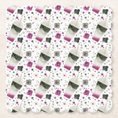 Aseksuele pride Onderzetters (Voorkant)