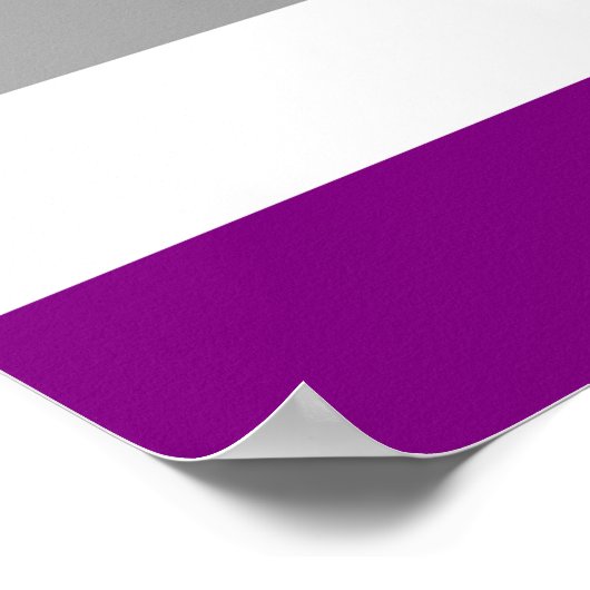 Aseksuele Pride Poster (Hoek)