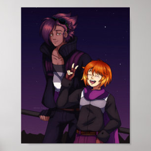 Aseksuele Pride Poster