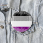 Aseksuele Pride Ronde Button 4,0 Cm (In situ)