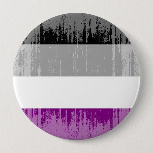 Aseksuele Pride Ronde Button 4,0 Cm (Voorkant)