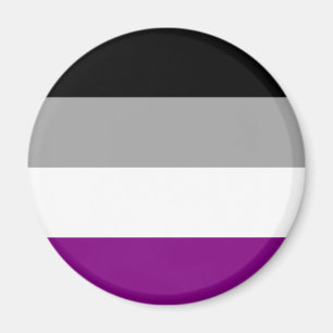 Aseksuele Pride-vlag Magneet