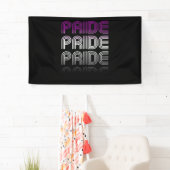 Aseksuele Retro Pride Spandoek (Insitu)