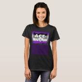Asexual ACE ing IT Pride LGBTQ+ T-shirt (Voorkant volledig)