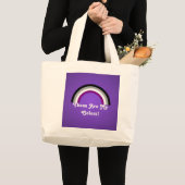 Asexual arc-en-ciel fierté sac à dos (Devant (produit))