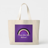 Asexual arc-en-ciel fierté sac à dos (Dos)