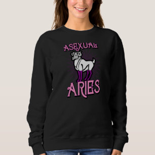 Asexual Aries Zodiac Sign Birthday Horoscope Lgbtq Trui