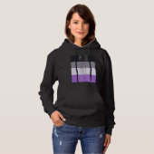 Asexual I'm Too Ace For This Hoodie (Voorkant volledig)