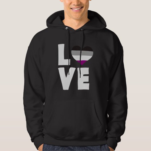 Asexual Love  1 Hoodie (Voorkant)