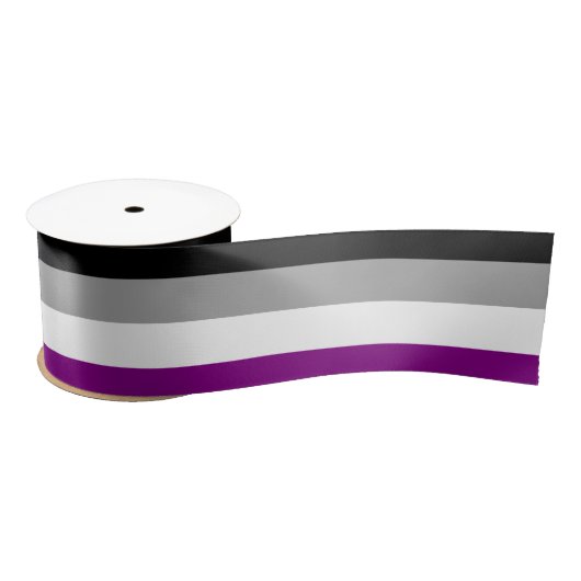 Asexual Pride Flag (Ace) (Asexualiteit) Lint (Spoel)