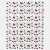 Asexual Pride Fleece Blanket (Voorkant)