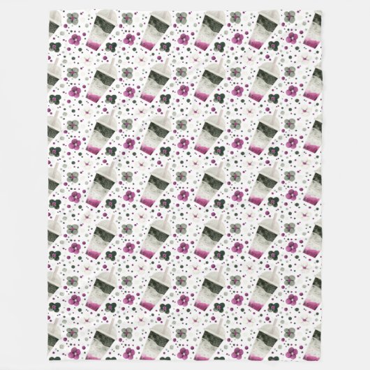 Asexual Pride Fleece Blanket (Voorkant)