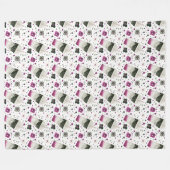 Asexual Pride Fleece Blanket Deken (Voorkant (Horizontaal))