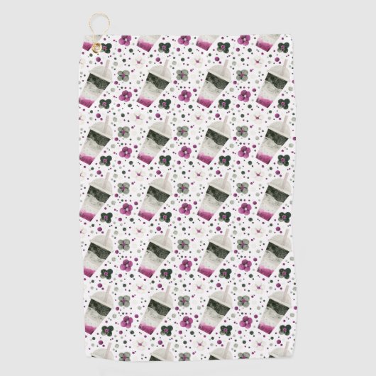 Asexual Pride Golf Towel Golfhanddoek (Voorkant)