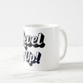 Asexual Pride Level Up Tiger Paw Controller Mug (Devant droit)