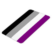 Asexual Pride Magnet Magneet (Linkerzijde)