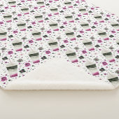 Asexual Pride Sherpa Blanket Sherpa Deken (3/4)