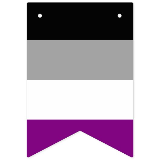 Asexualiteit-pridevlag banner (Tweede vlag)