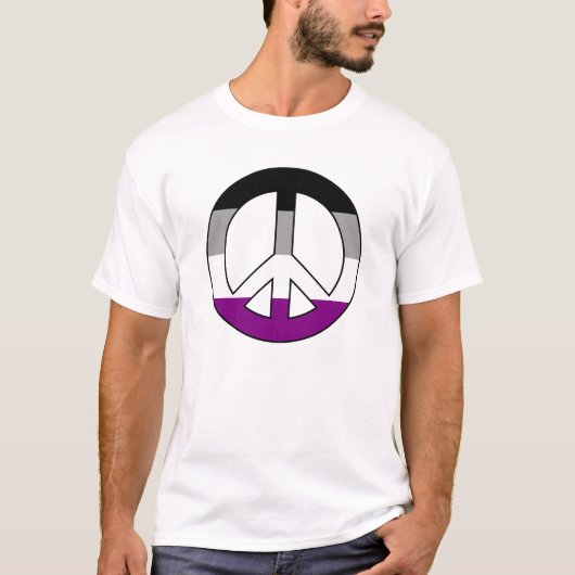 Asexualiteittekenbord T-Shirt (Voorkant)