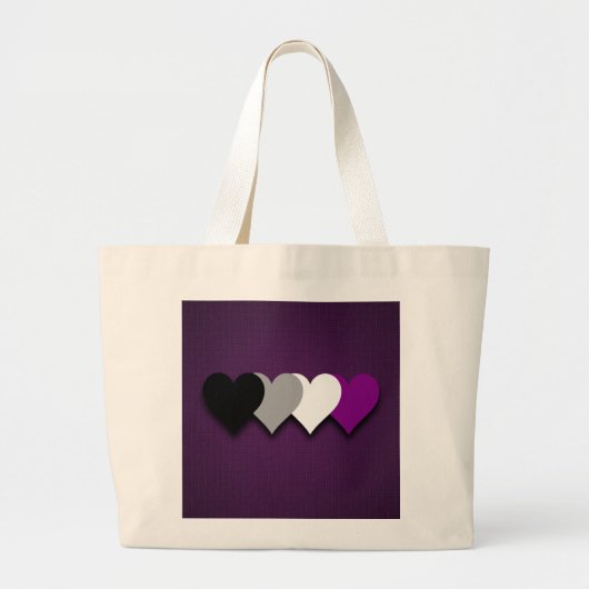 Asexuality orgueil coeur sac à dos (Devant)