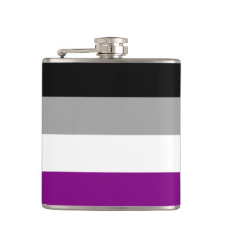 Asexuality Pride flag Heupfles