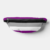 Asexuality pride flag heuptasje (Liggend)