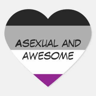 Asexuele en Geweldige Sticker