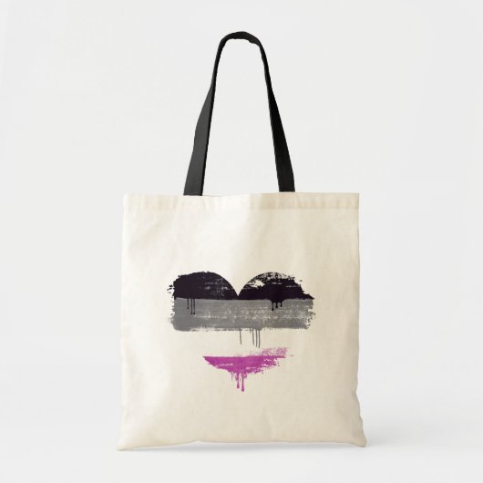 ASEXUT HART - ASEXUT LOVE - TOTE BAG (Voorkant)