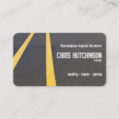 Asfalt Paving Custom QR Visitekaartje (Voorkant)