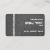 asfaltbestrating visitekaartje (Voorkant)