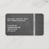 asfaltbestrating visitekaartje (Achterkant)