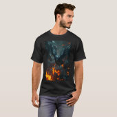 Ash and Ember – Crow of Rebirth T-Shirt | Dark Cur (Voorkant volledig)