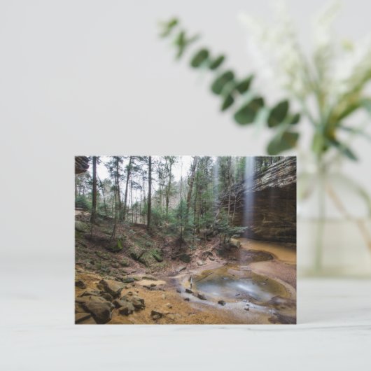 Ash Cave, Hocking Hills State Park, Ohio Briefkaart (Staand voorkant)