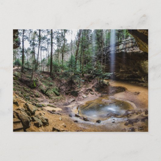 Ash Cave, Hocking Hills State Park, Ohio Briefkaart (Voorkant)