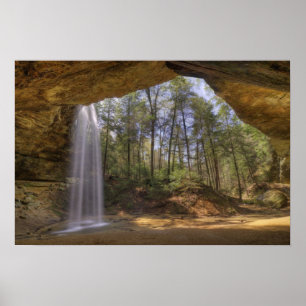 Ash Cave Ohio Print
