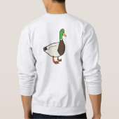 Ash Duck/Quack Print Sweatshirt (Achterkant)