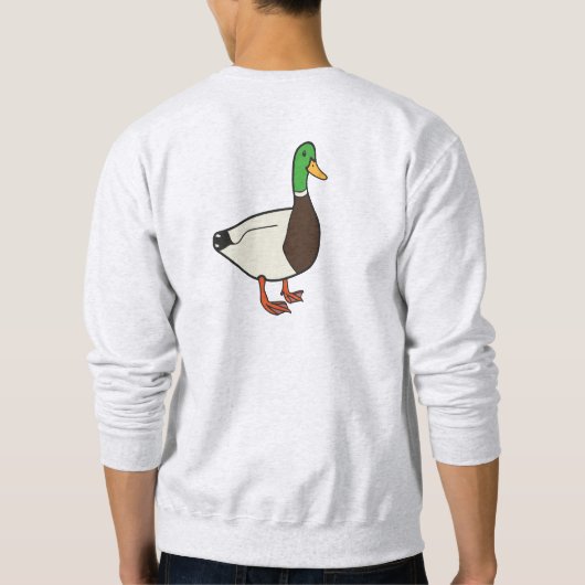 Ash Duck/Quack Print Sweatshirt (Achterkant)