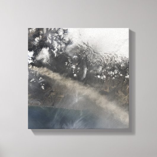 Ash en stoom gaan door met blazen canvas afdruk (Voorkant)