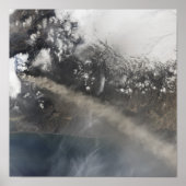 Ash en stoom gaan door met blazen poster (Voorkant)