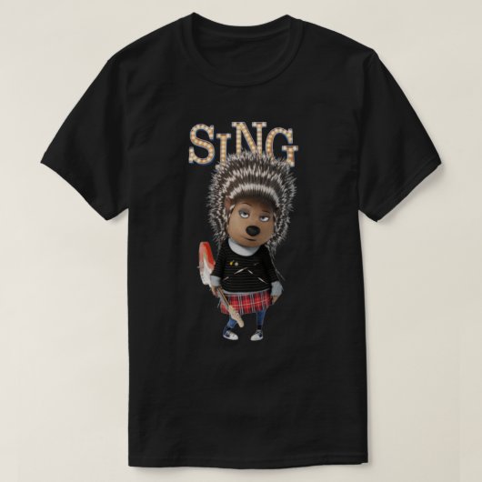 Ash from SING movie Classic T-Shirt (Design voorkant)