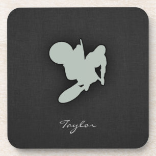 Ash Gray Motocross Drankjes Onderzetter