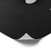 Ash Gray Motocross Poster (Hoek)