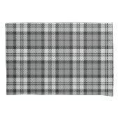 Ash Grey Blackwatch Campbell Tartan Plaid Kussensloop (Voorkant)