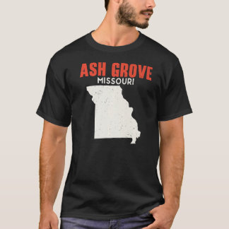 Ash Grove Missouri Verenigde Staten Amerika Reis M T-shirt