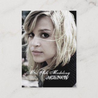 Ash Modeling, AGENCY Visitekaartje